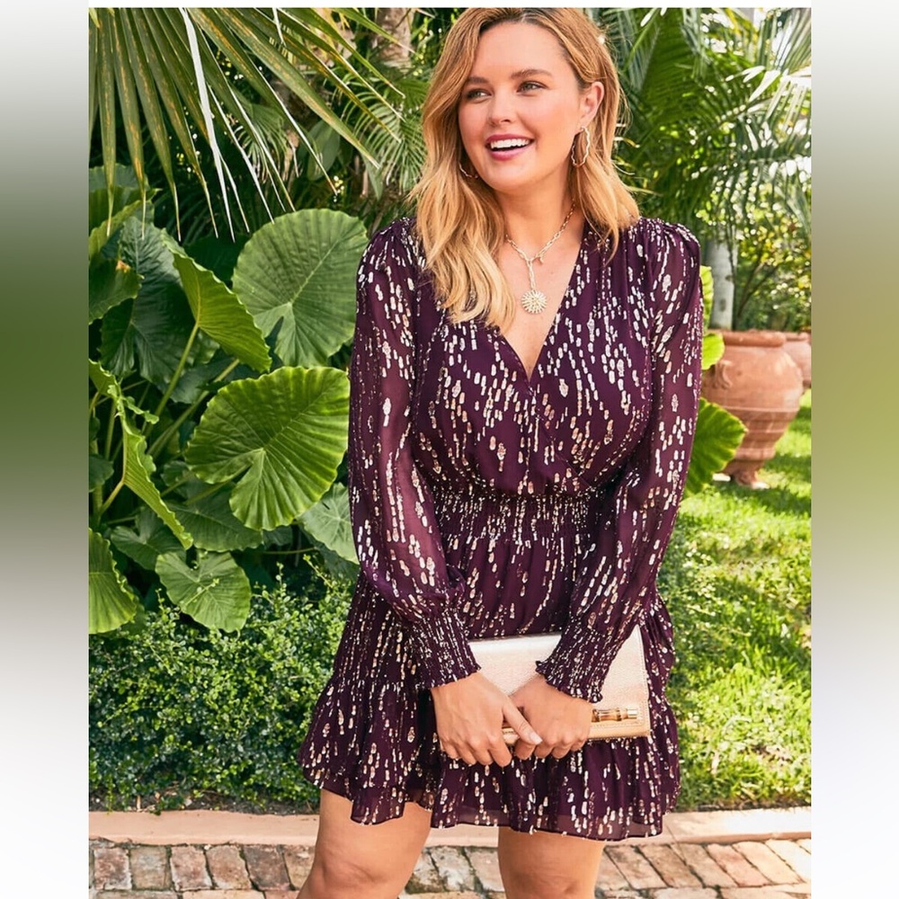 NWOT Lilly Pulitzer Cristiana Silk Dress